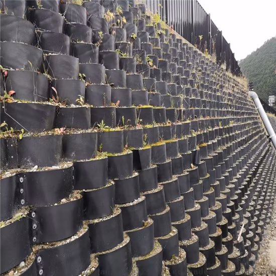 Geocélula HDPE para construção de estradas em muro de contenção Grade estabilizadora de cascalho de baixo custo